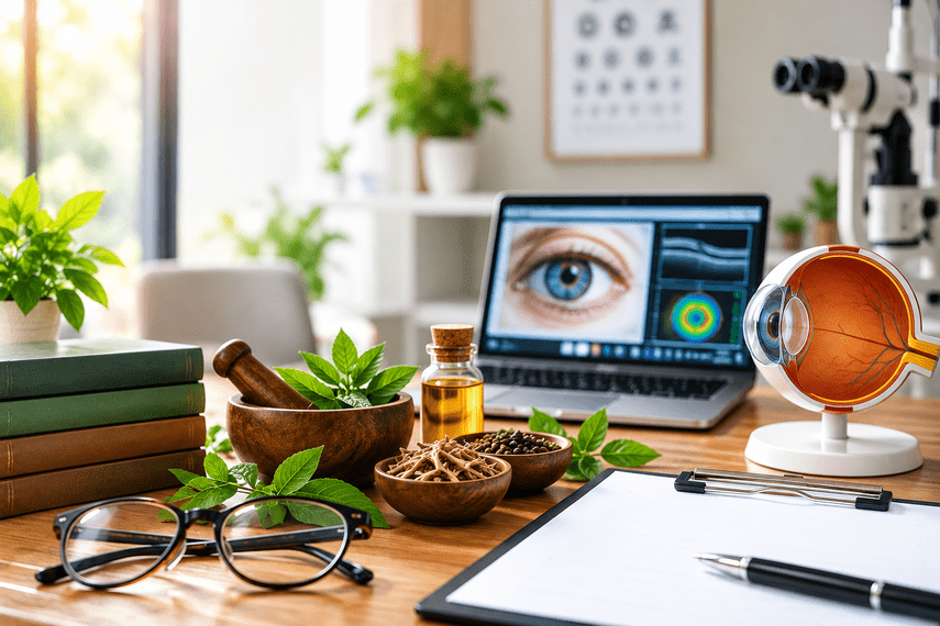 Clinical Eye Care Setup